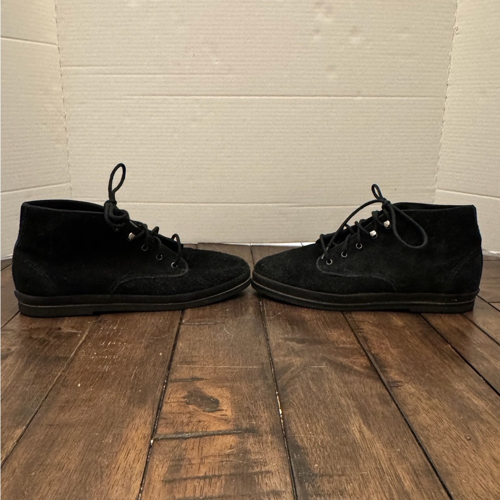 KEDS Vintage Black Chukka Boots Women’s Size 8 Boho Hippie Prairie Cottagecore - Picture 6 of 11